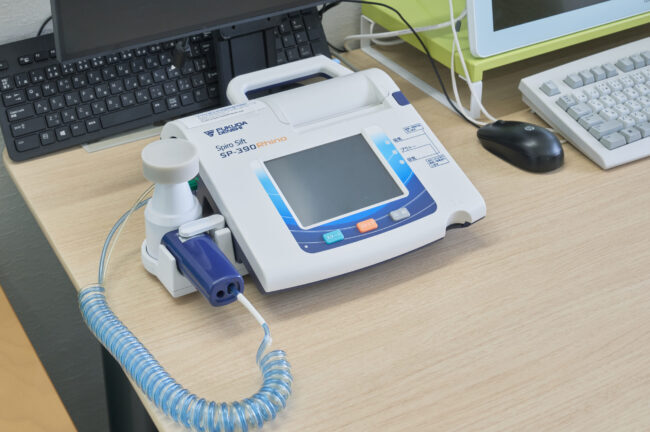電子式診断用スパイロメータ